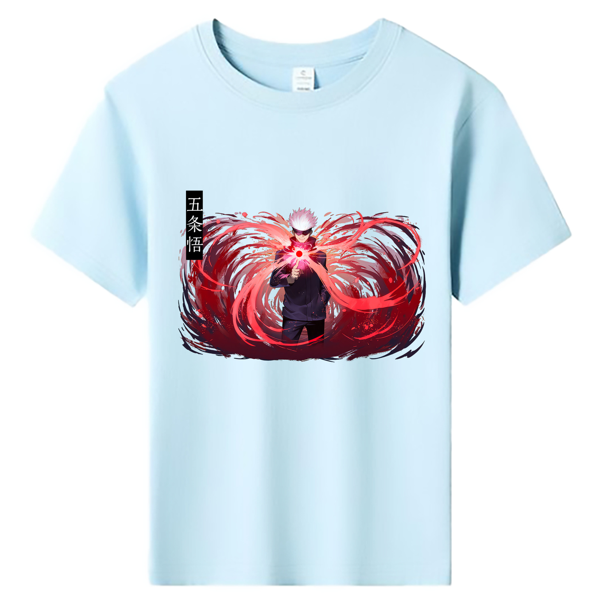 （画像用） 呪術廻戦 Jujutsu Kaisen 綿100％キッズTシャツ（フロントプリント）